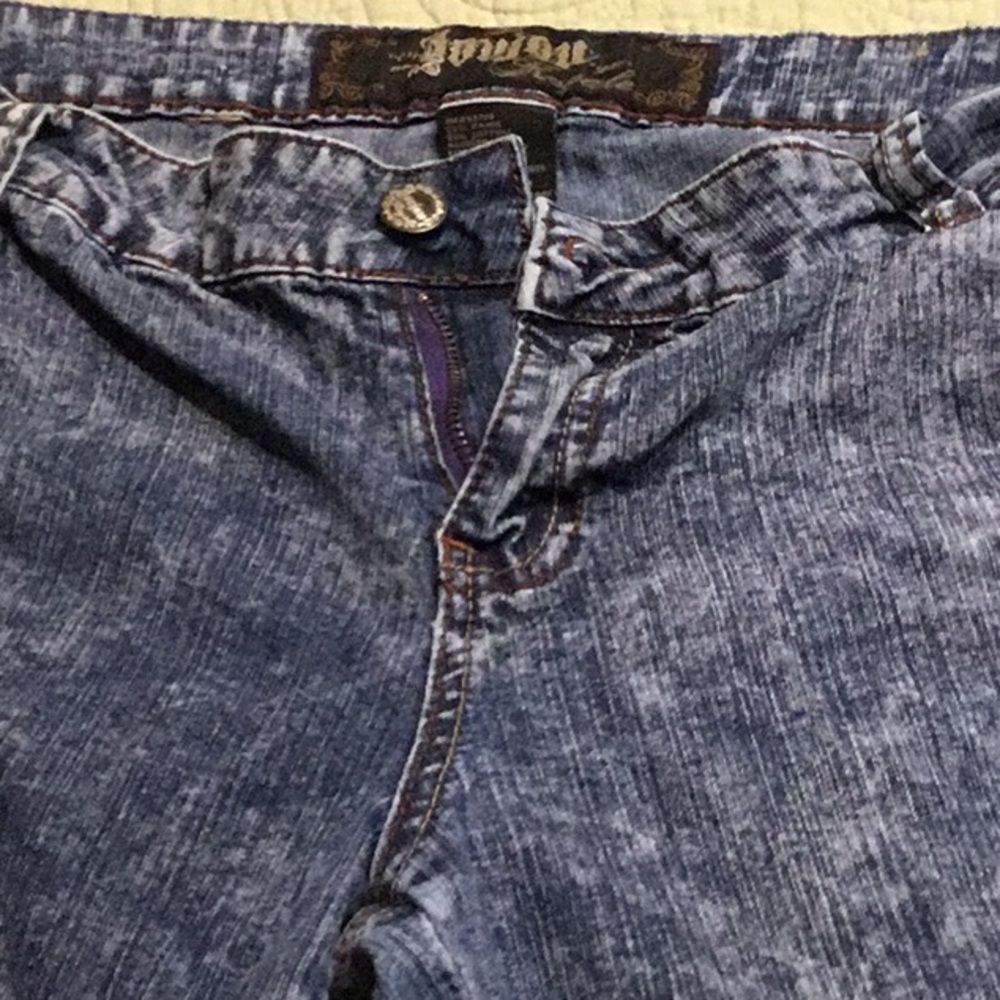 Boujou Royale jeans.  In condition, except for one belt loop in the back.